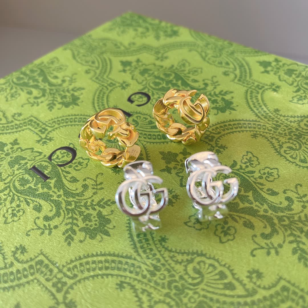 Gucci Interlocking G Hoop Earrings