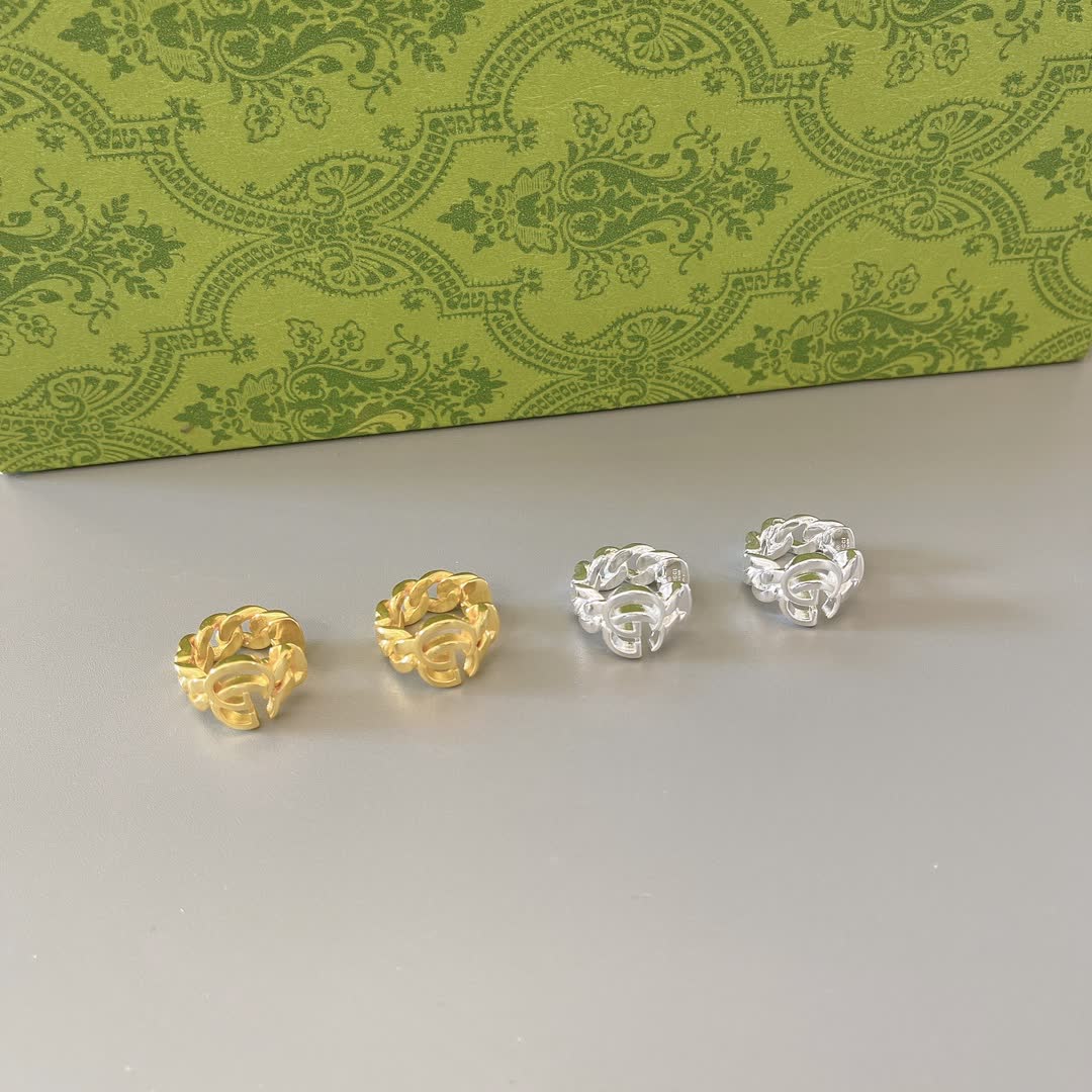 Gucci Interlocking G Hoop Earrings