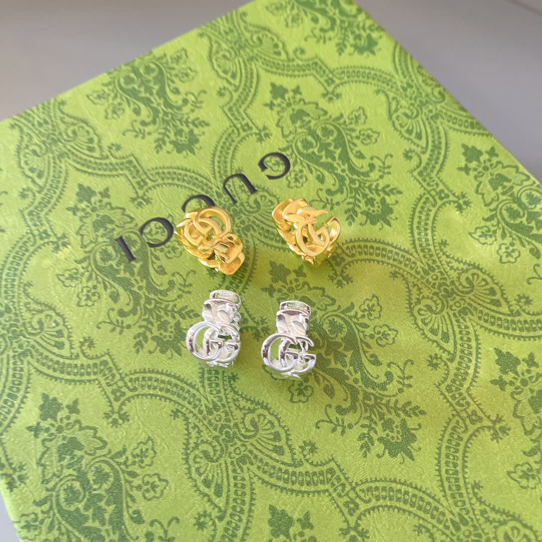 Gucci Interlocking G Hoop Earrings
