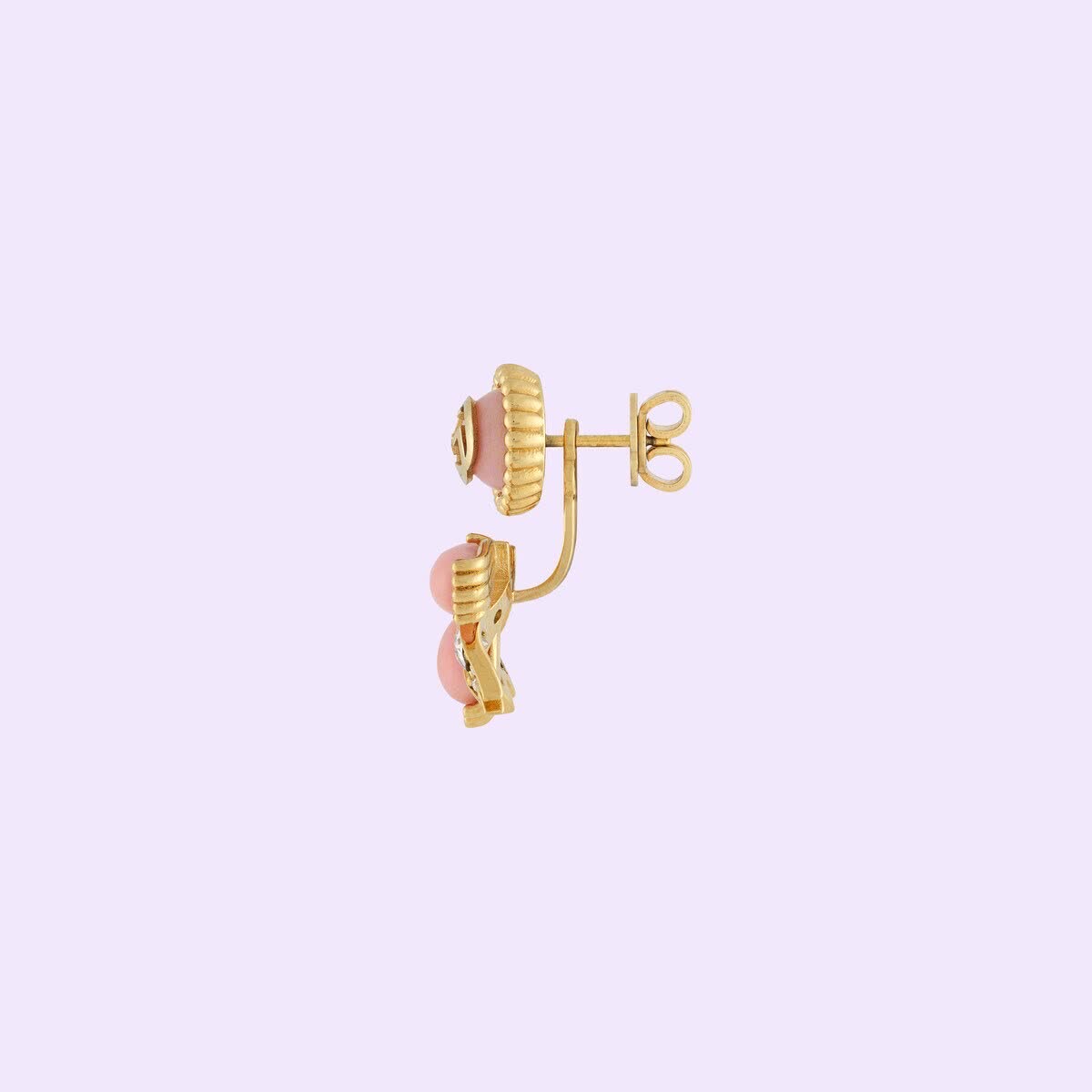 Gucci Pink Crystal Earring