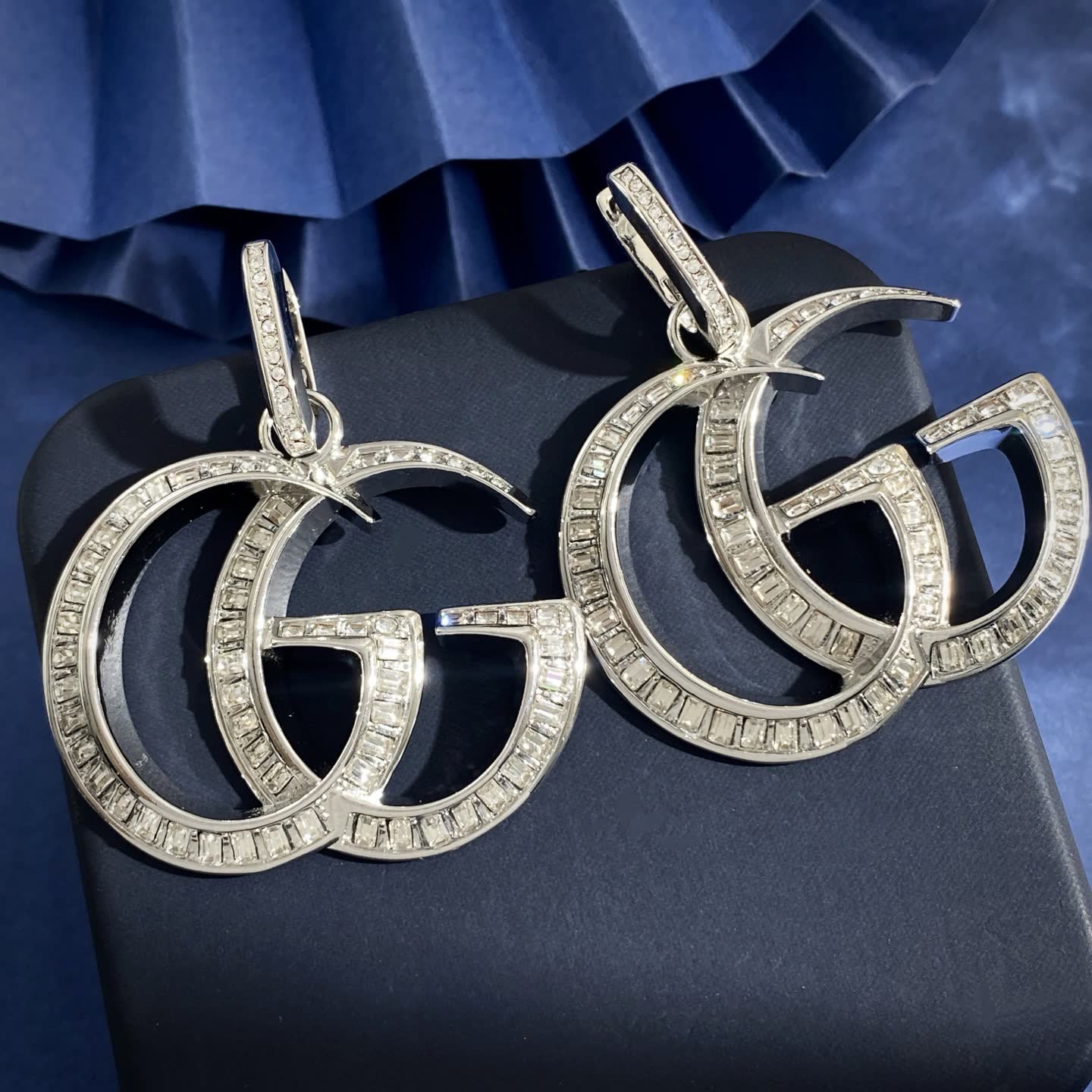 Gucci Double G Logo Earrings