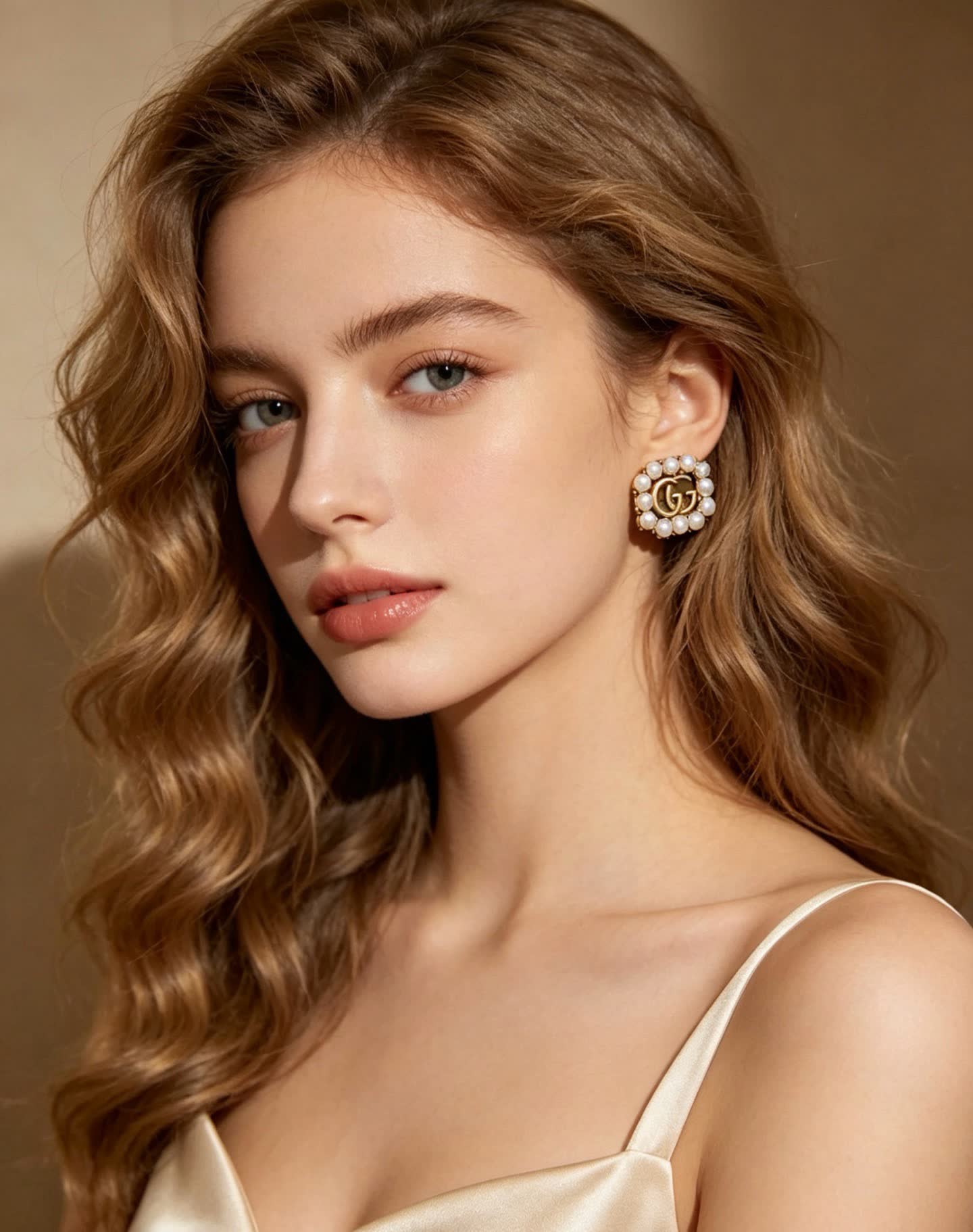 Gucci Pearl Stud Earrings