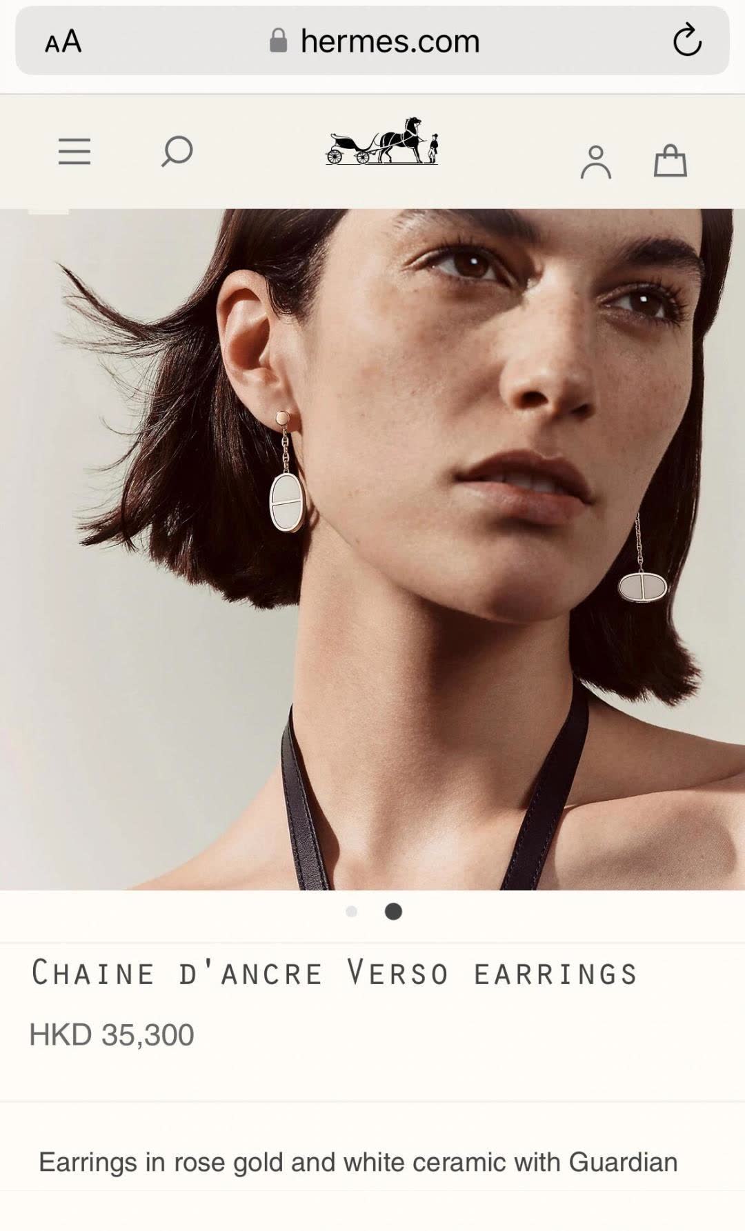 Hermes Hermès Twilly d'Hermès Earrings