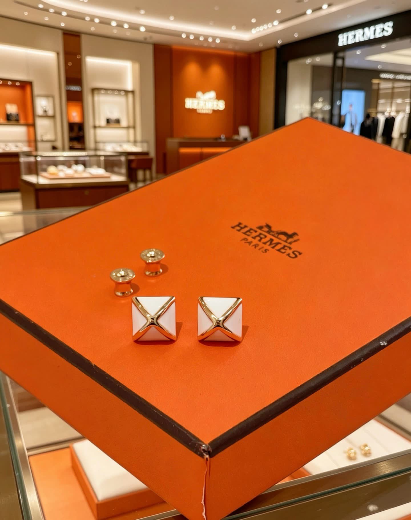 Hermes Hermès Paris Earrings