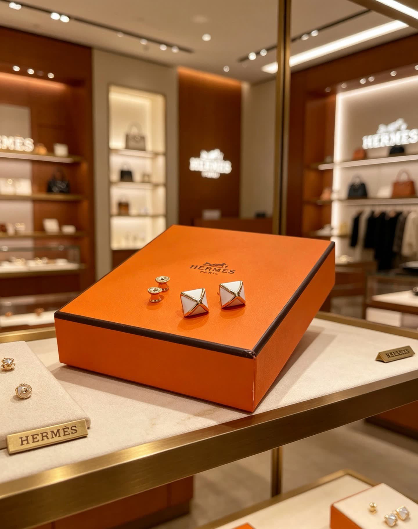 Hermes Hermès Paris Earrings