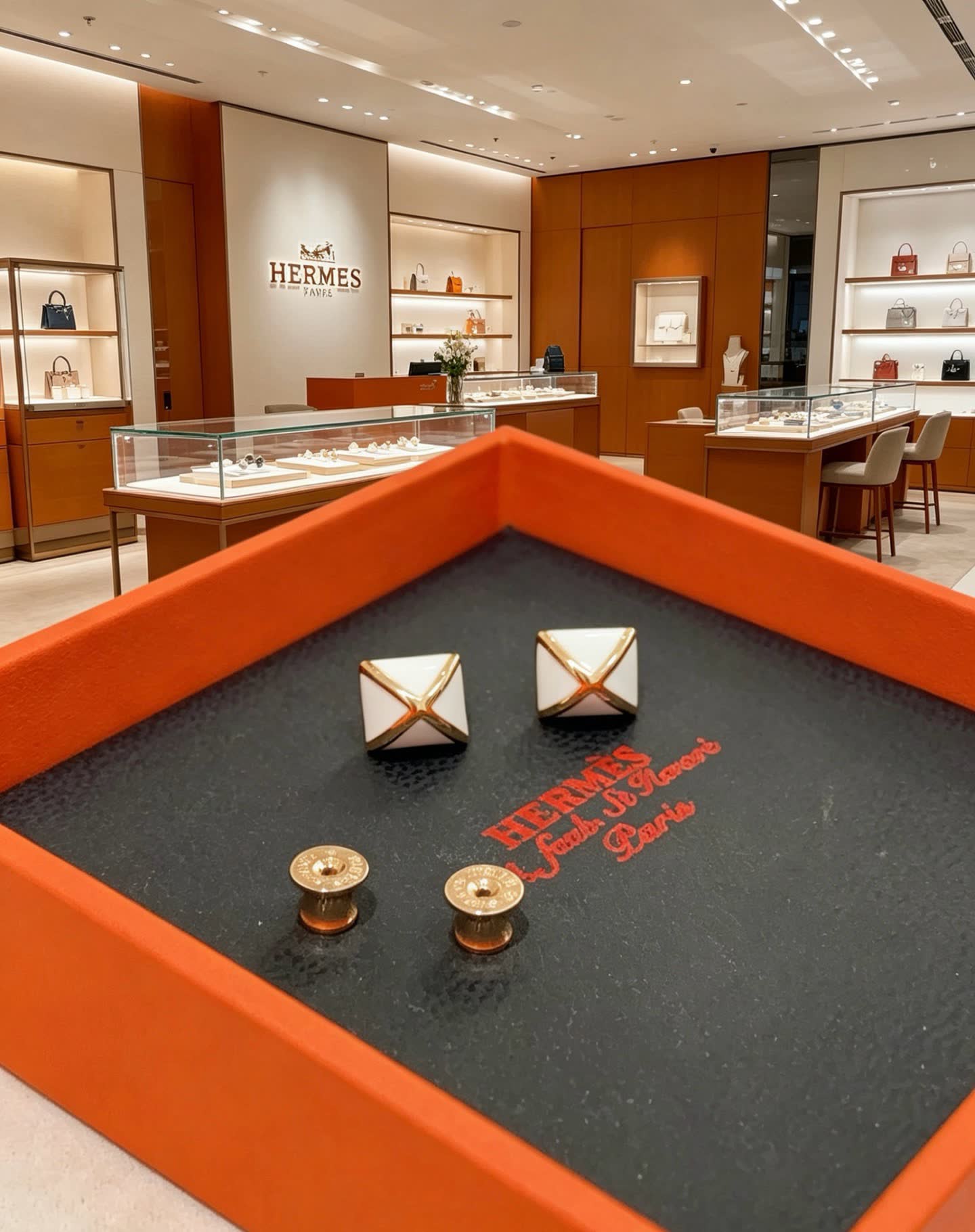 Hermes Hermès Paris Earrings