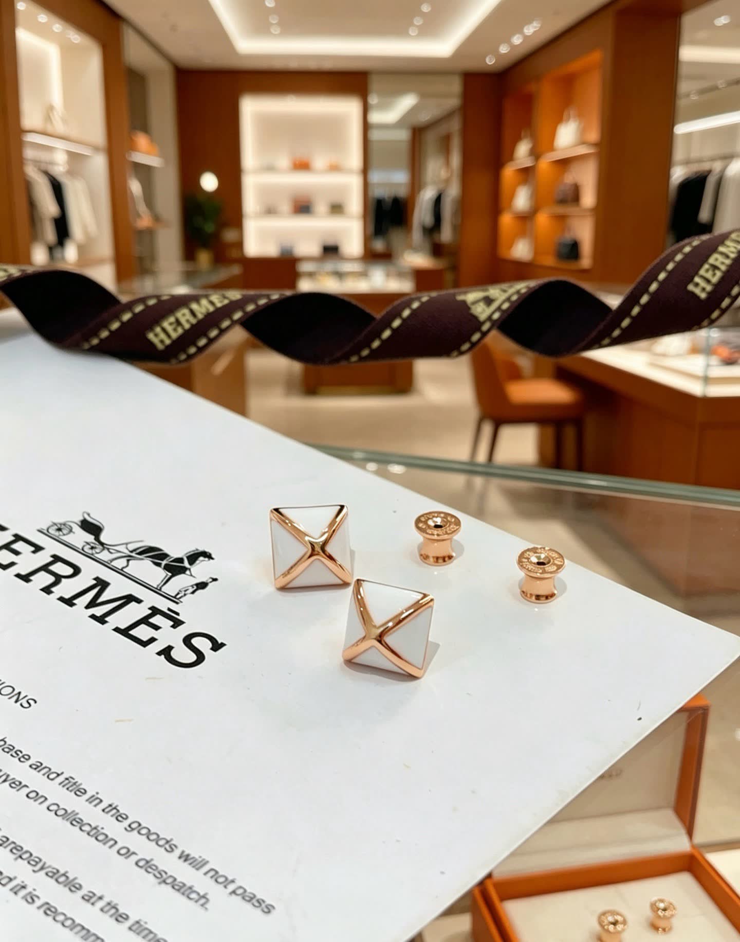 Hermes Hermès Paris Earrings