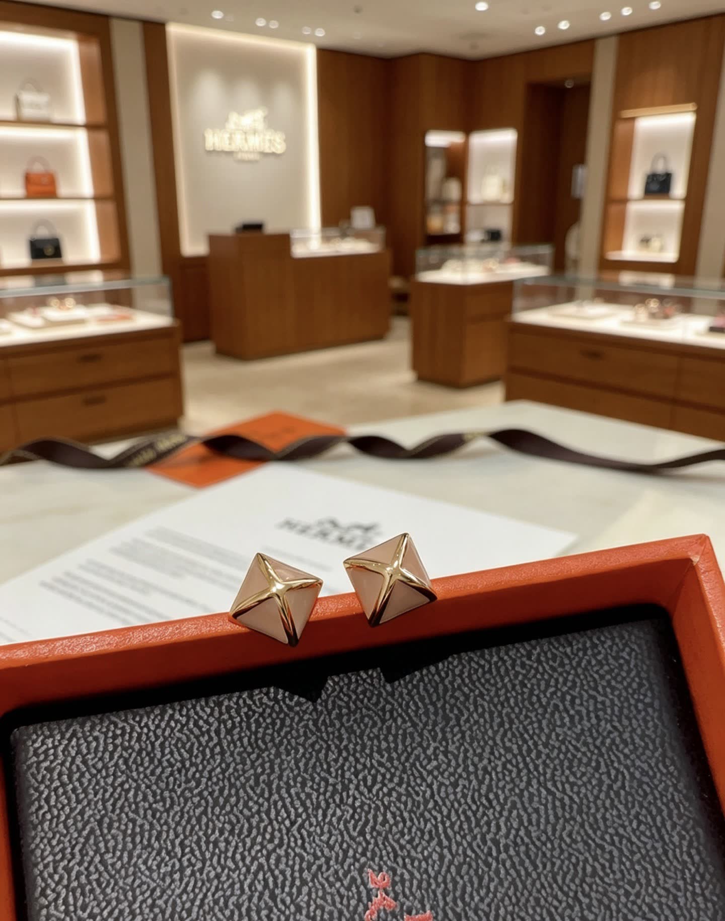 Hermes Hermès Paris Earrings
