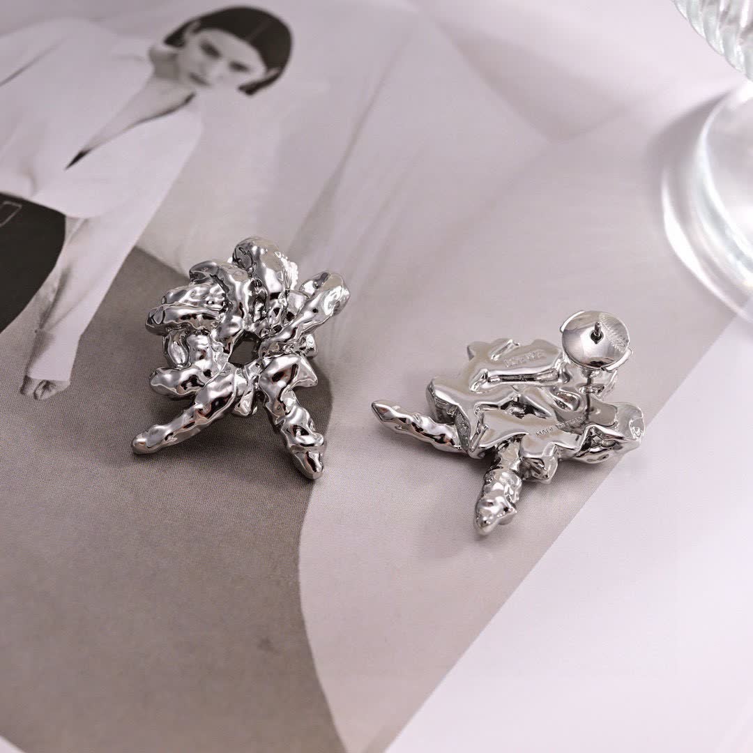 LOEWE Gold Sculptural Earrings