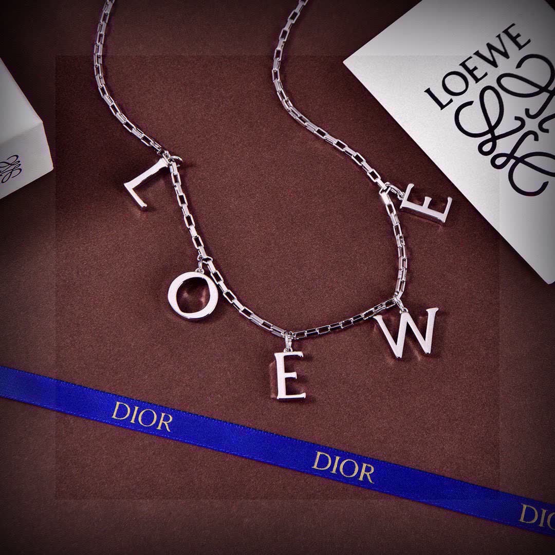 Loewe Earrings - 'LOEWE' Design