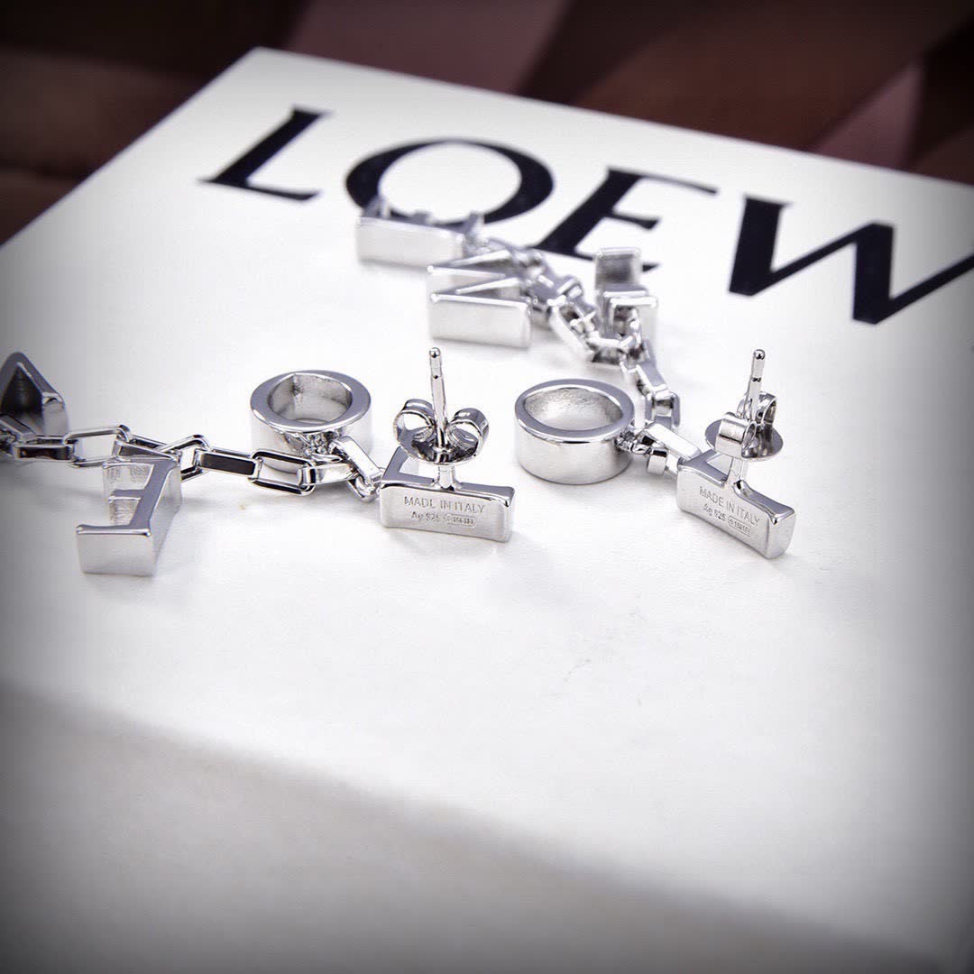 Loewe Earrings - 'LOEWE' Design