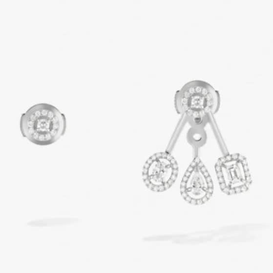 Messika Elegant Diamond Earrings Set