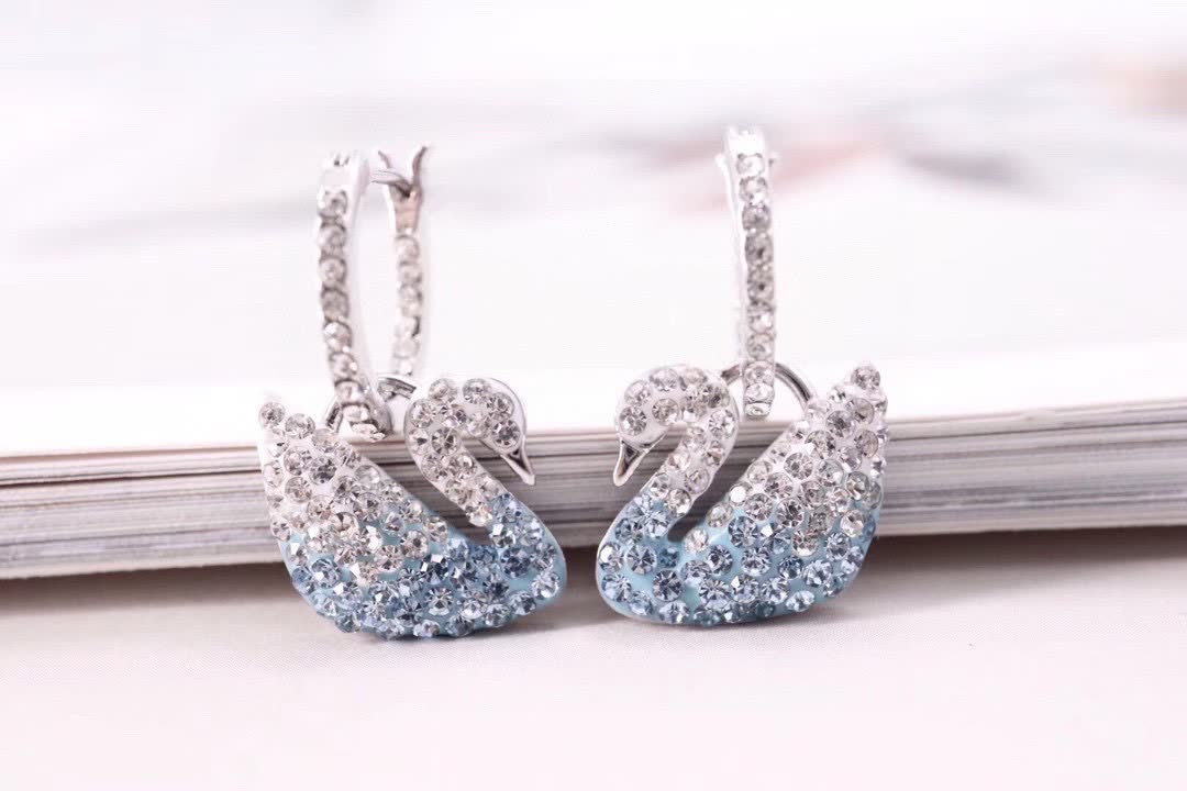 Swarovski Duo Evil Eye Earrings