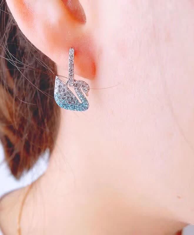 Swarovski Duo Evil Eye Earrings