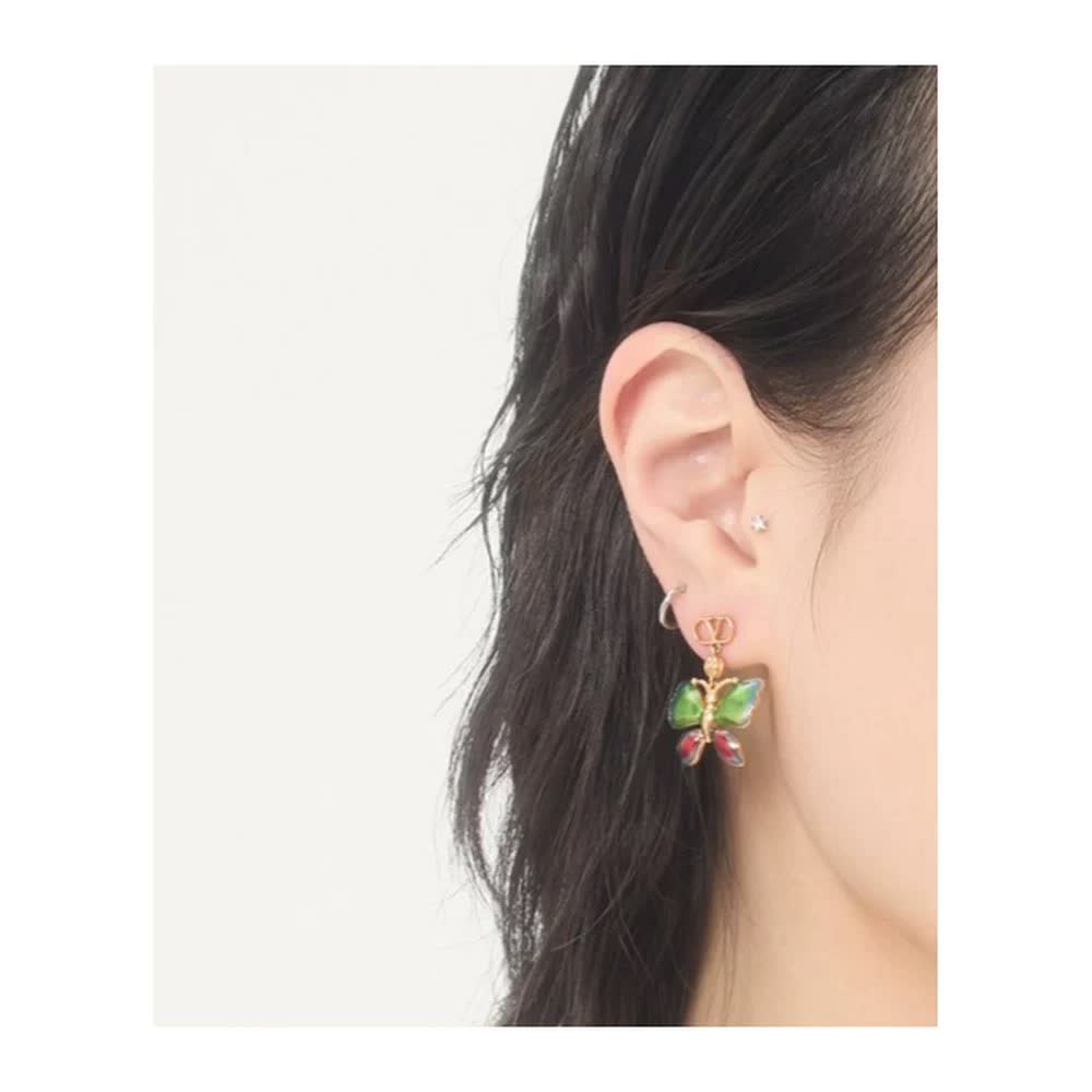 Valentino Butterfly Earrings