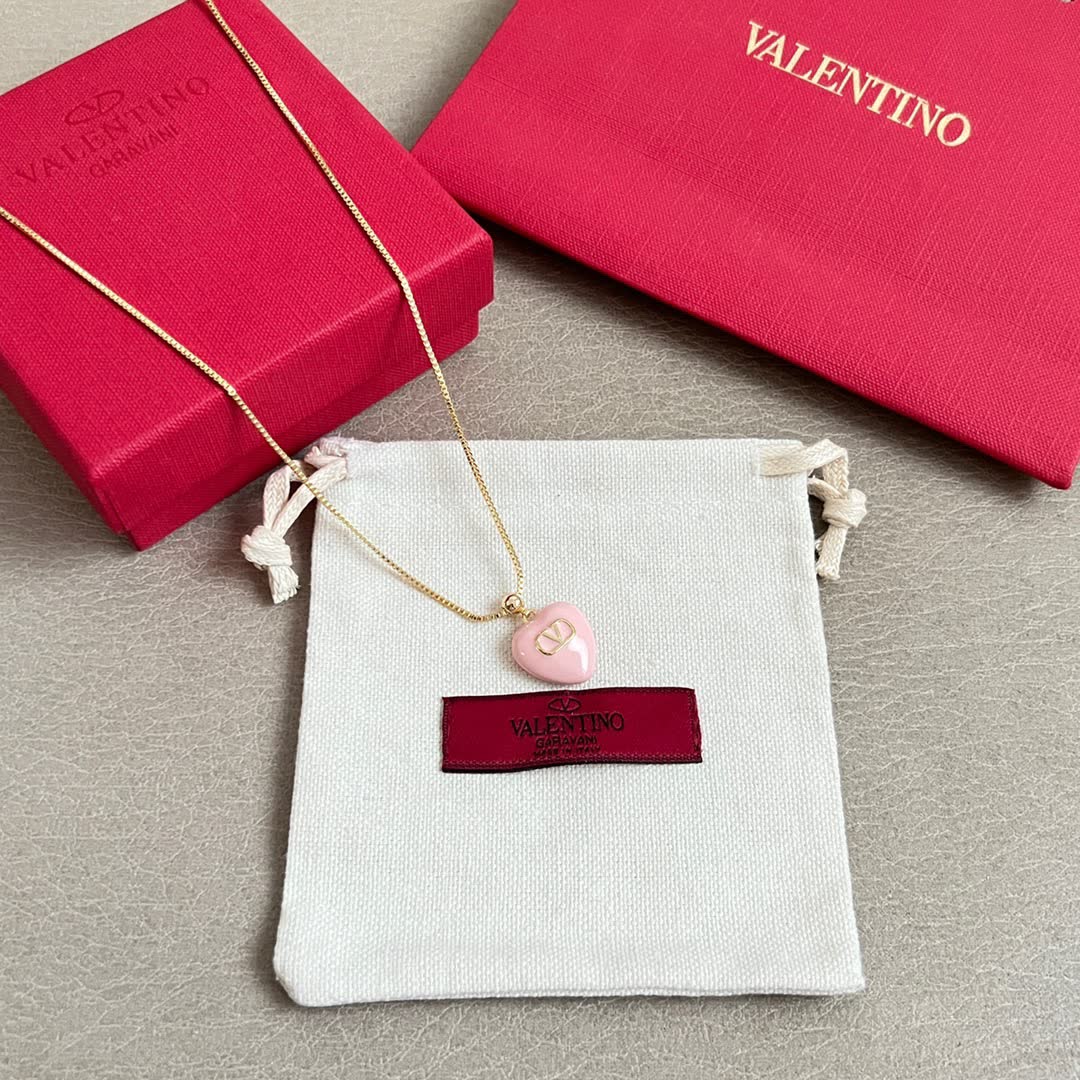 Valentino Earrings - Heart Design