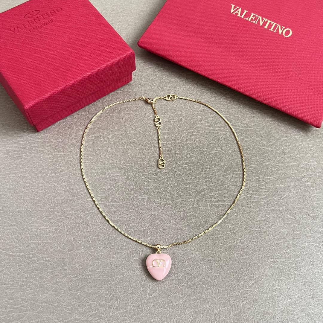 Valentino Earrings - Heart Design