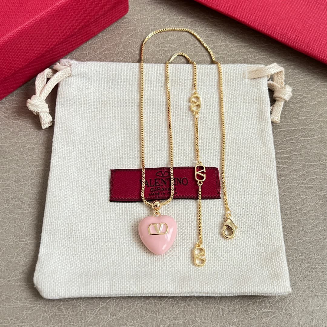 Valentino Earrings - Heart Design