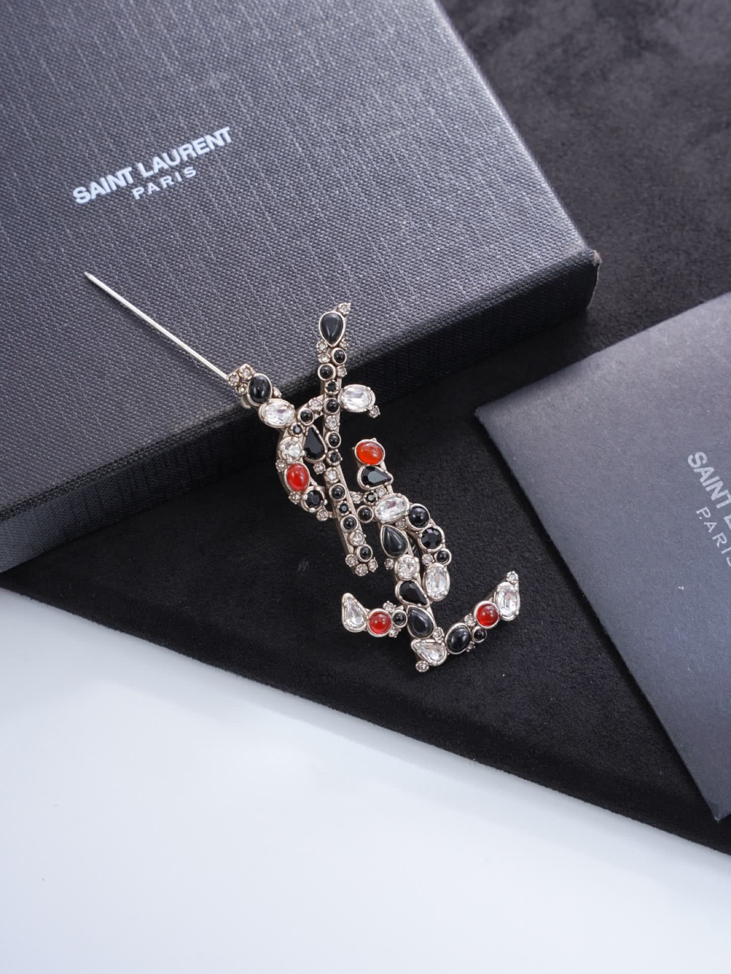Saint Laurent Earrings - YSL Logo Design
