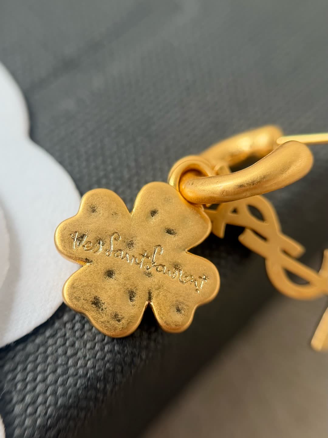 YSL Clover Leaf Earrings