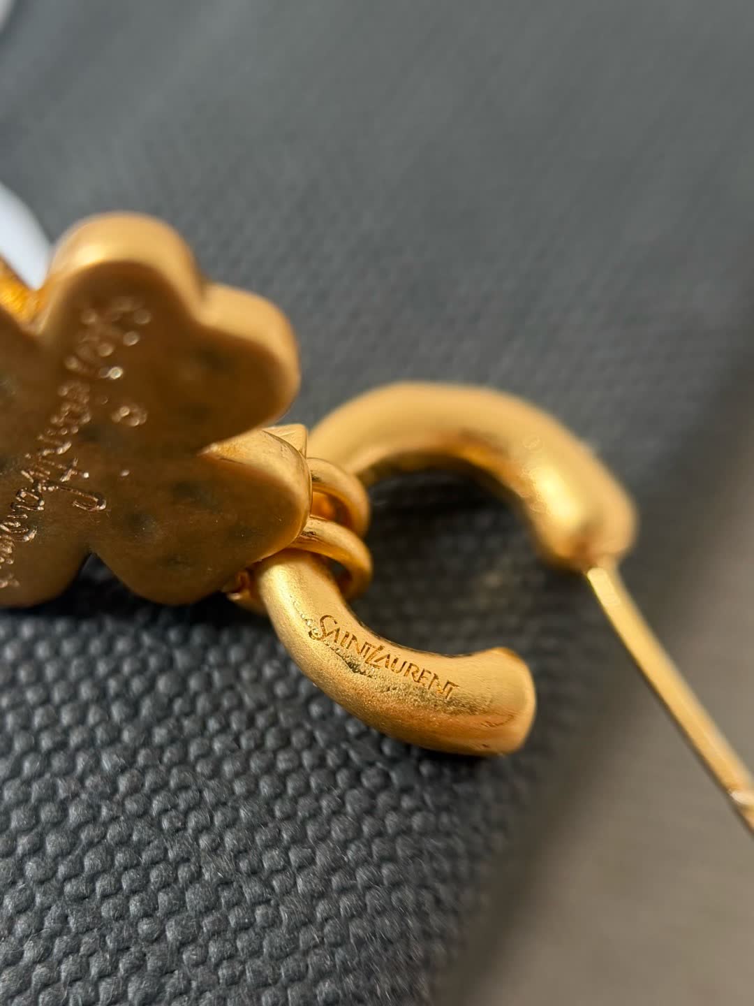YSL Clover Leaf Earrings