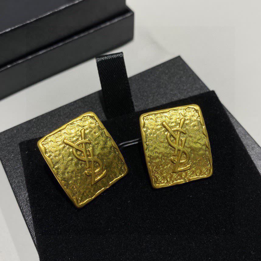 YSL Square Earrings