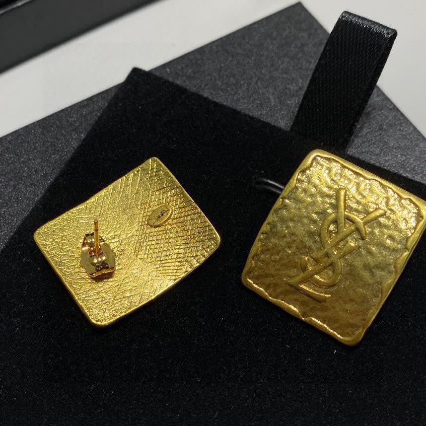 YSL Square Earrings