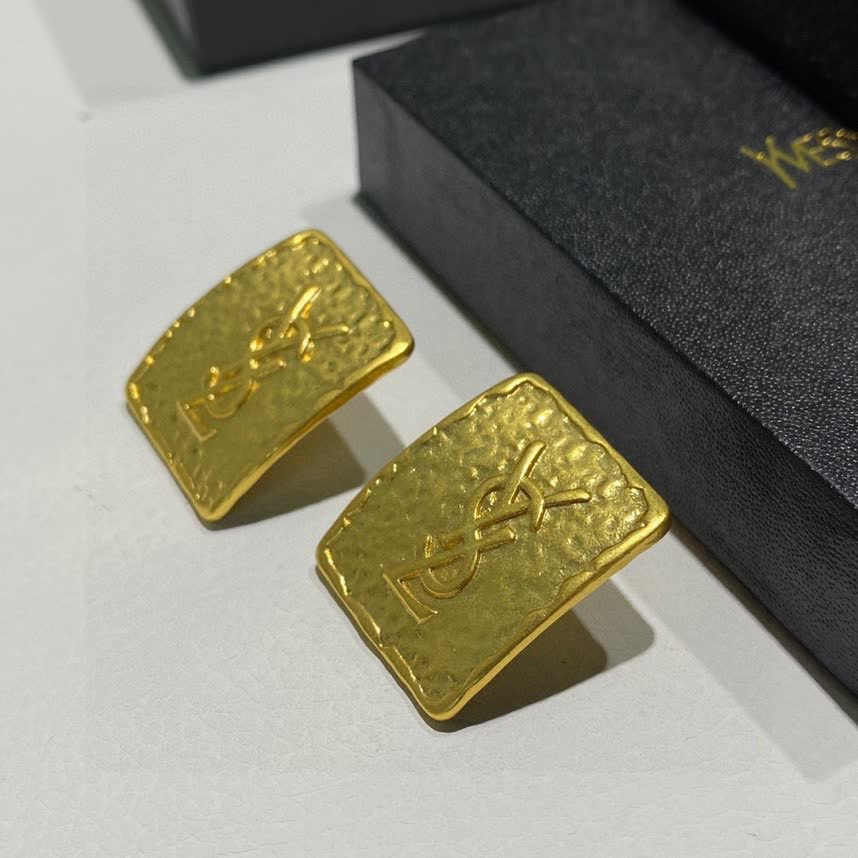 YSL Square Earrings