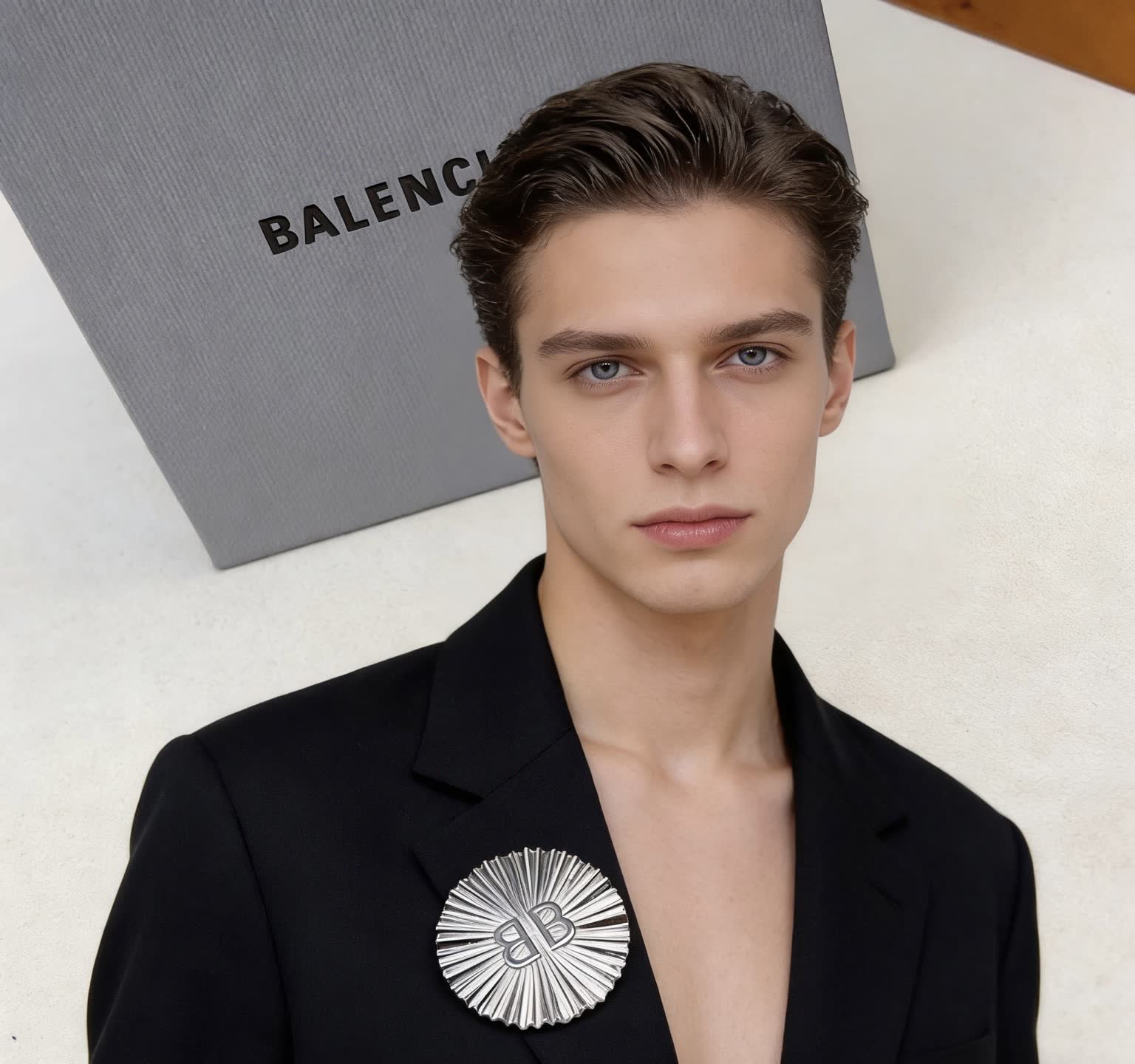 Balenciaga Logo Ring