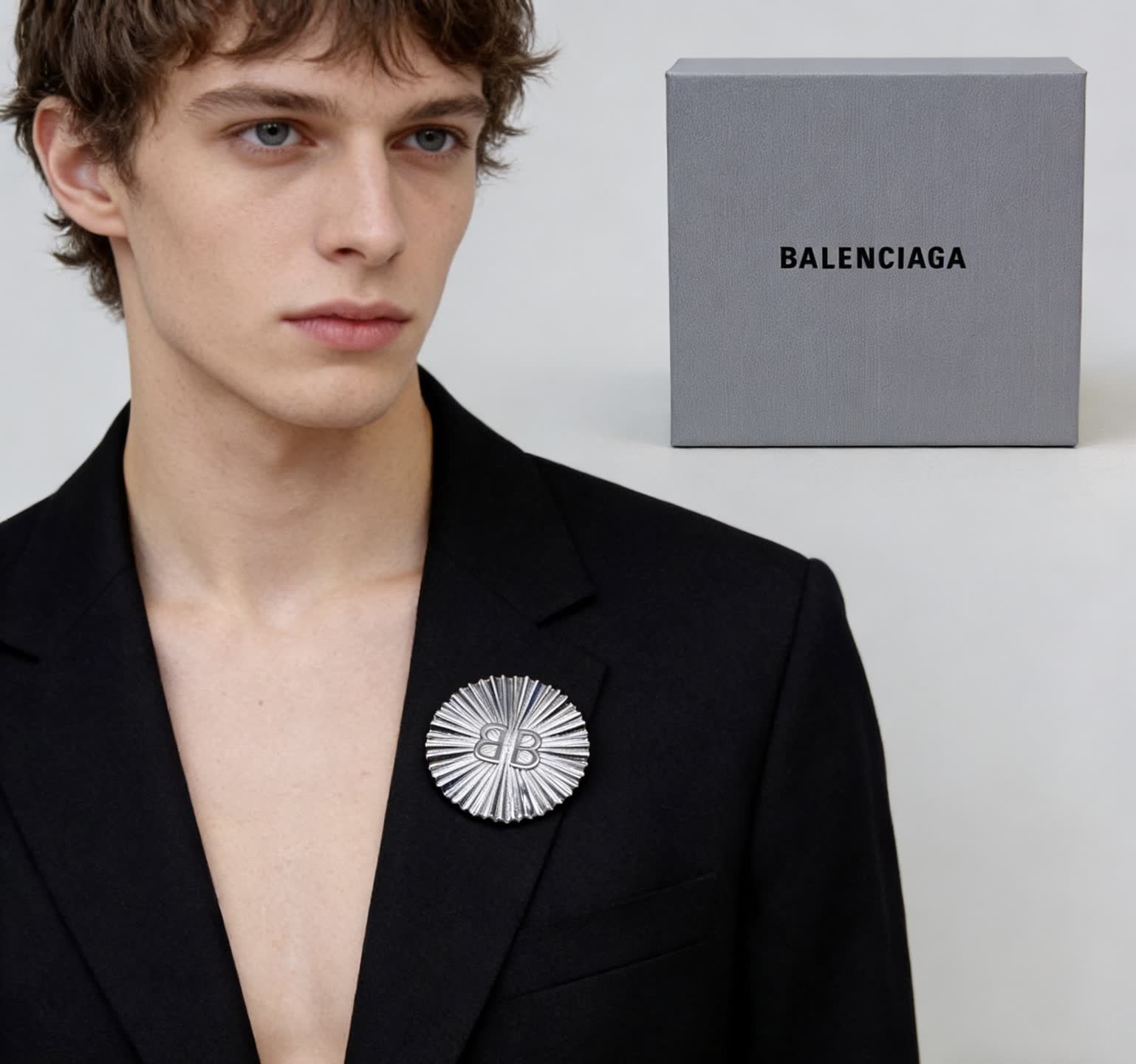 Balenciaga Logo Ring
