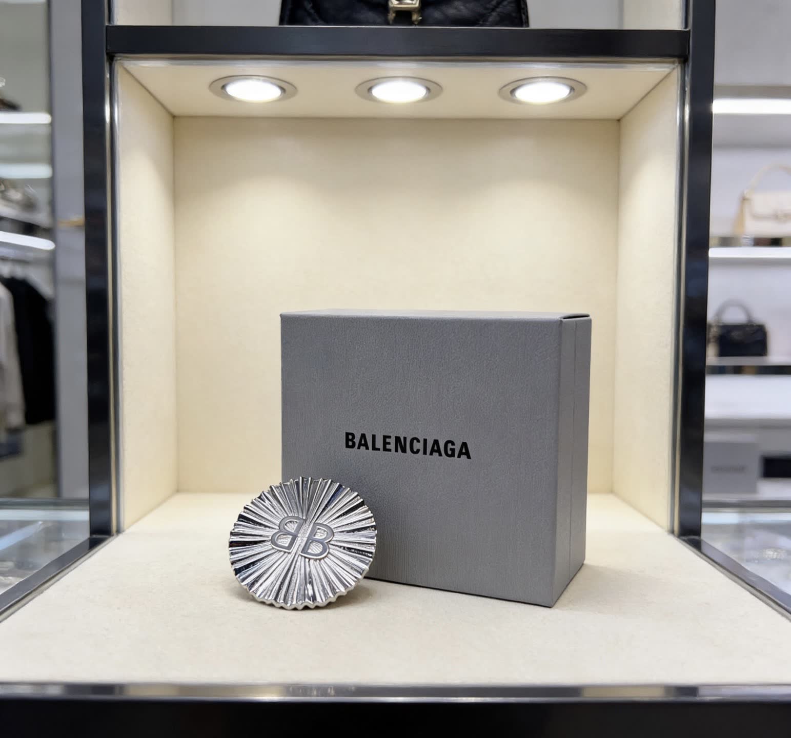 Balenciaga Logo Ring