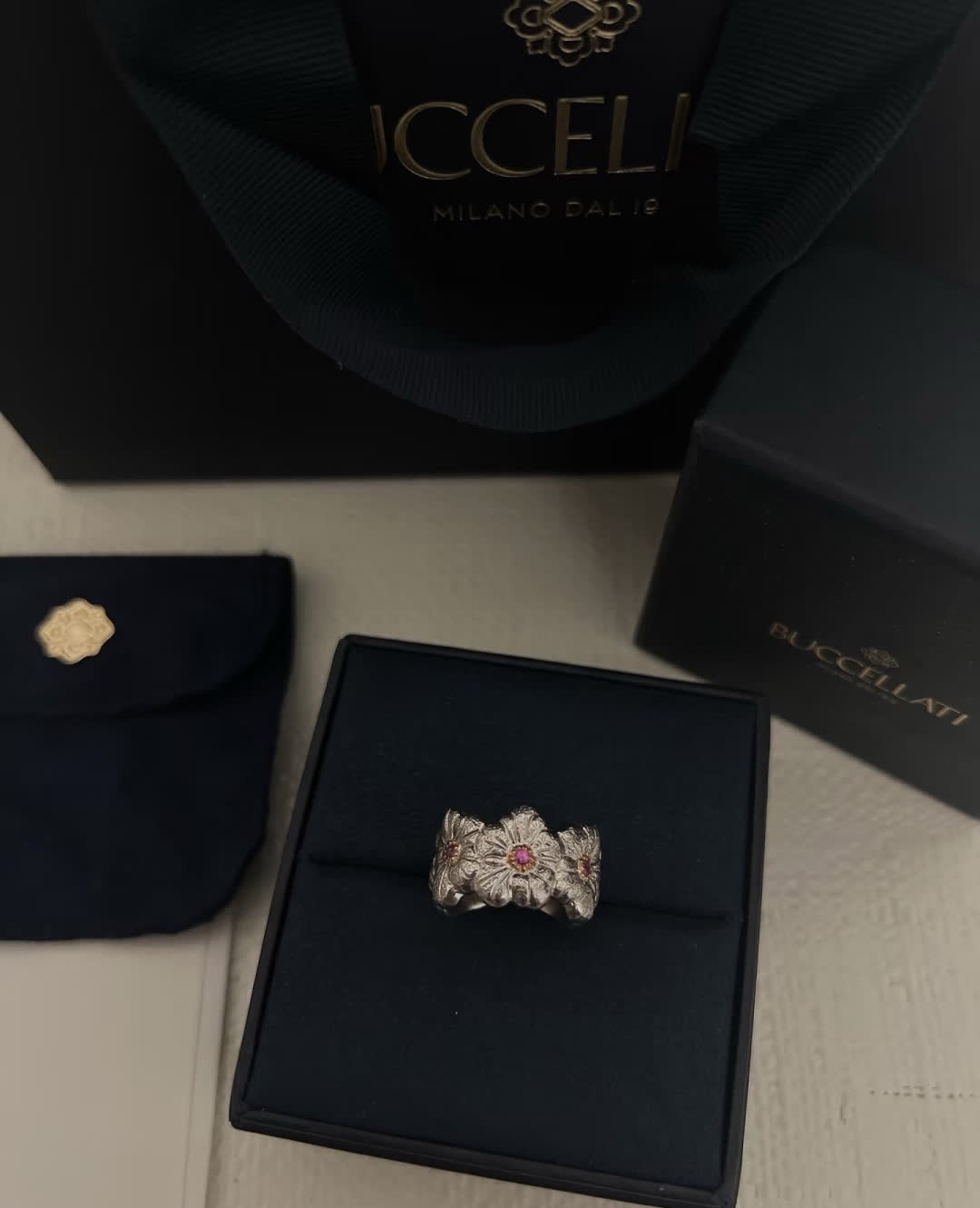 Buccellati Flower Ring