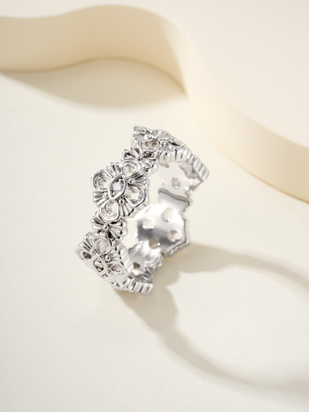 Buccellati Elegant Filigree Ring Set