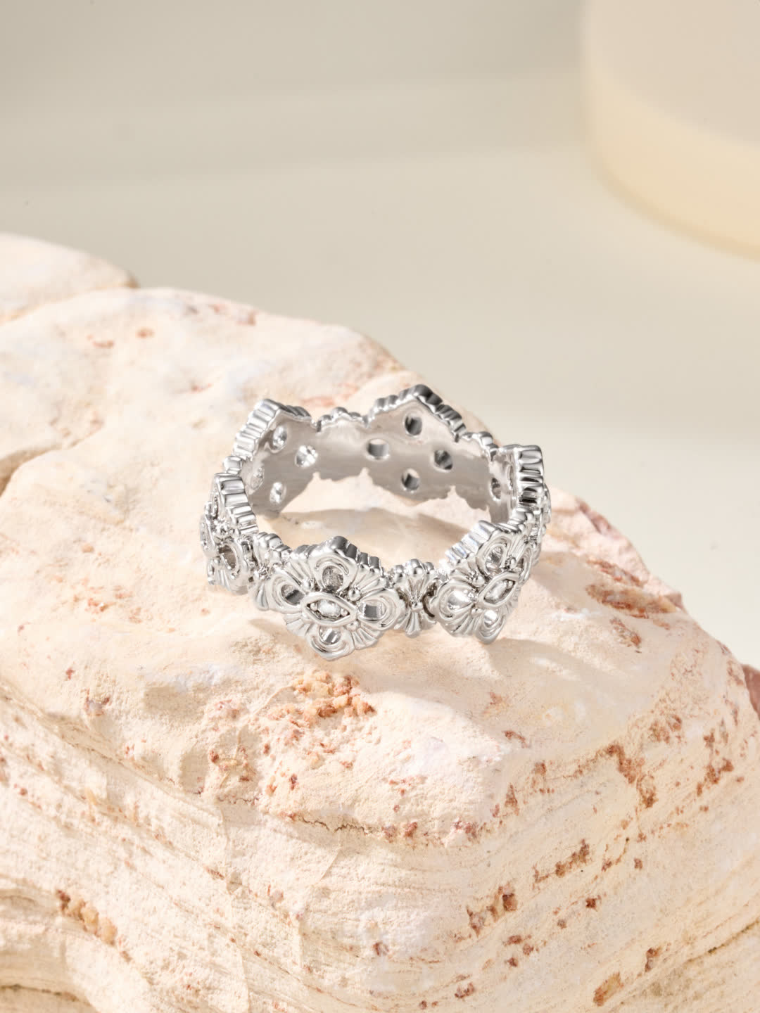 Buccellati Elegant Filigree Ring Set
