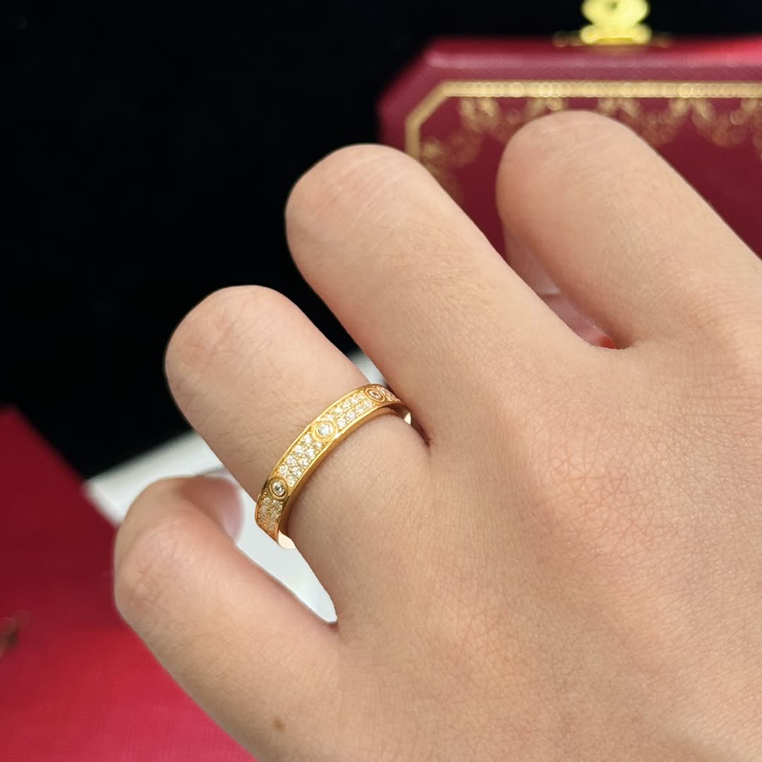 Cartier Love Ring Set