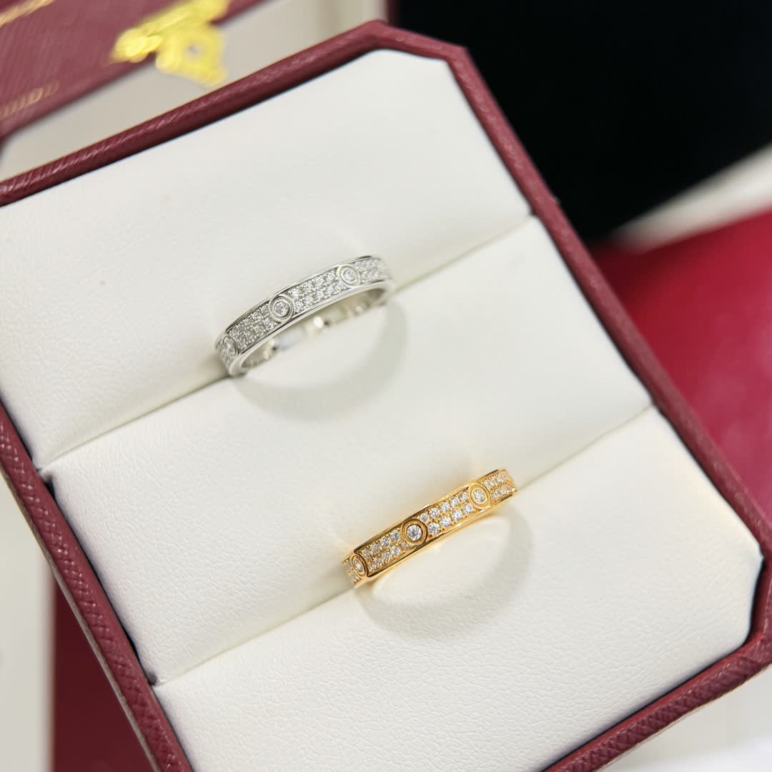 Cartier Love Ring Set
