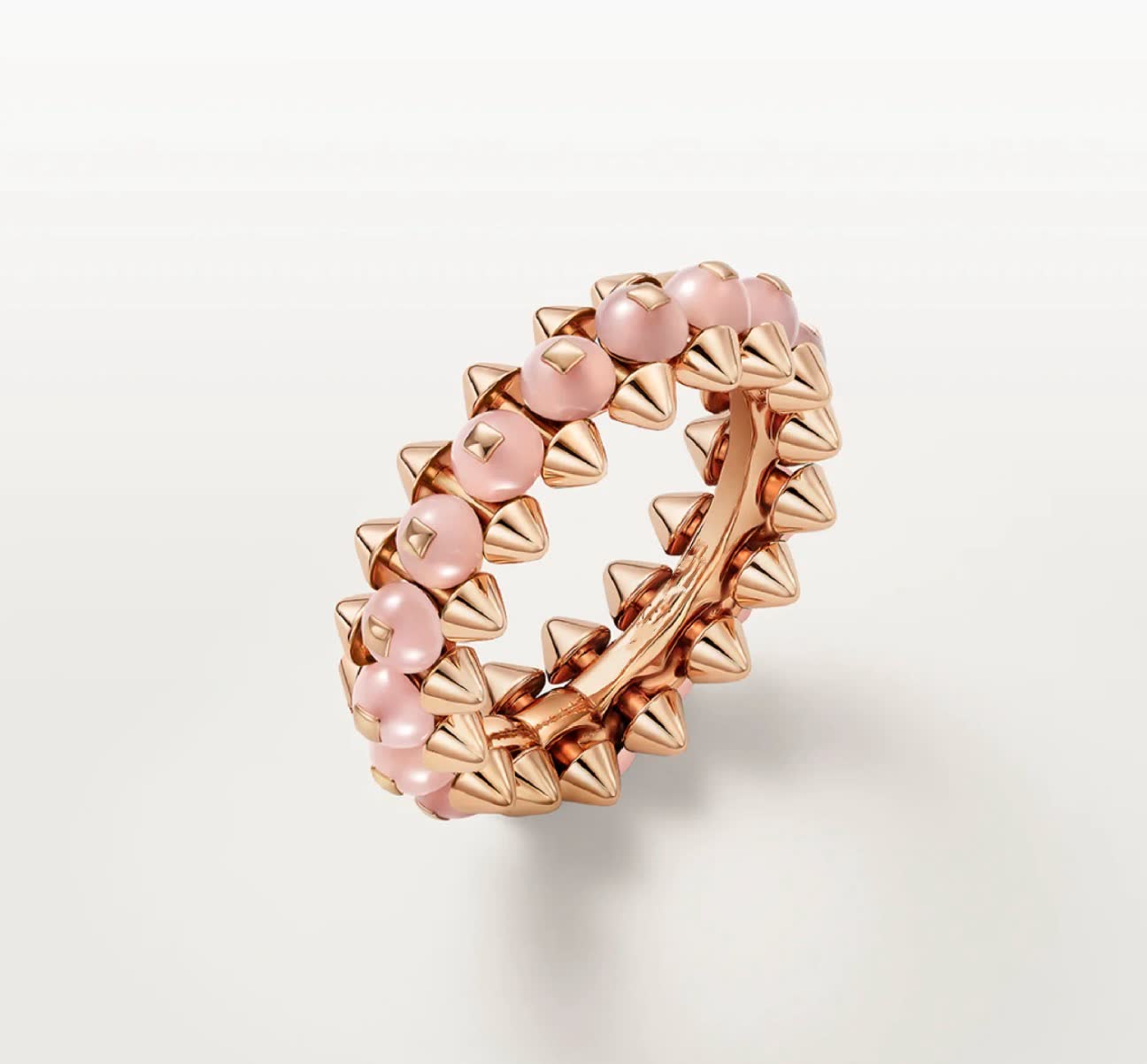 Cartier Gold Spike and Gemstone Ring
