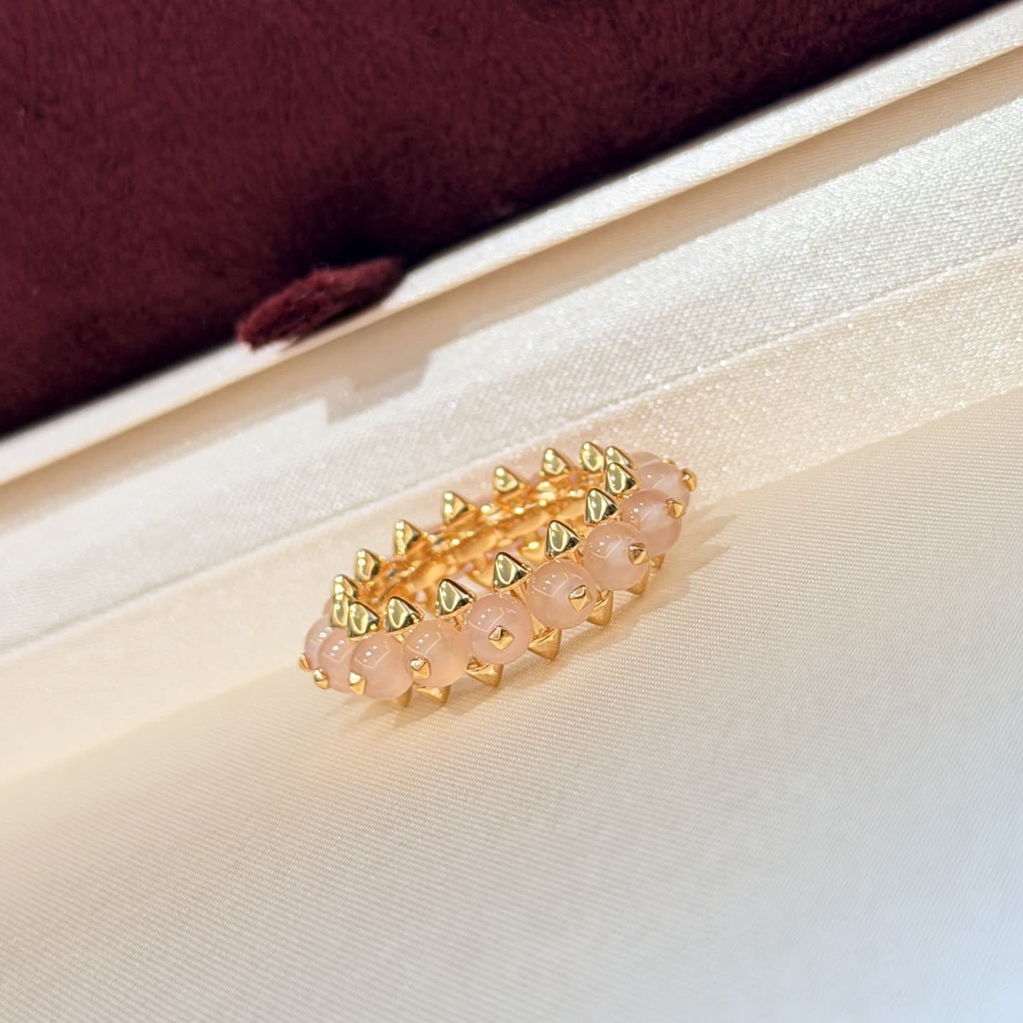 Cartier Gold Spike and Gemstone Ring