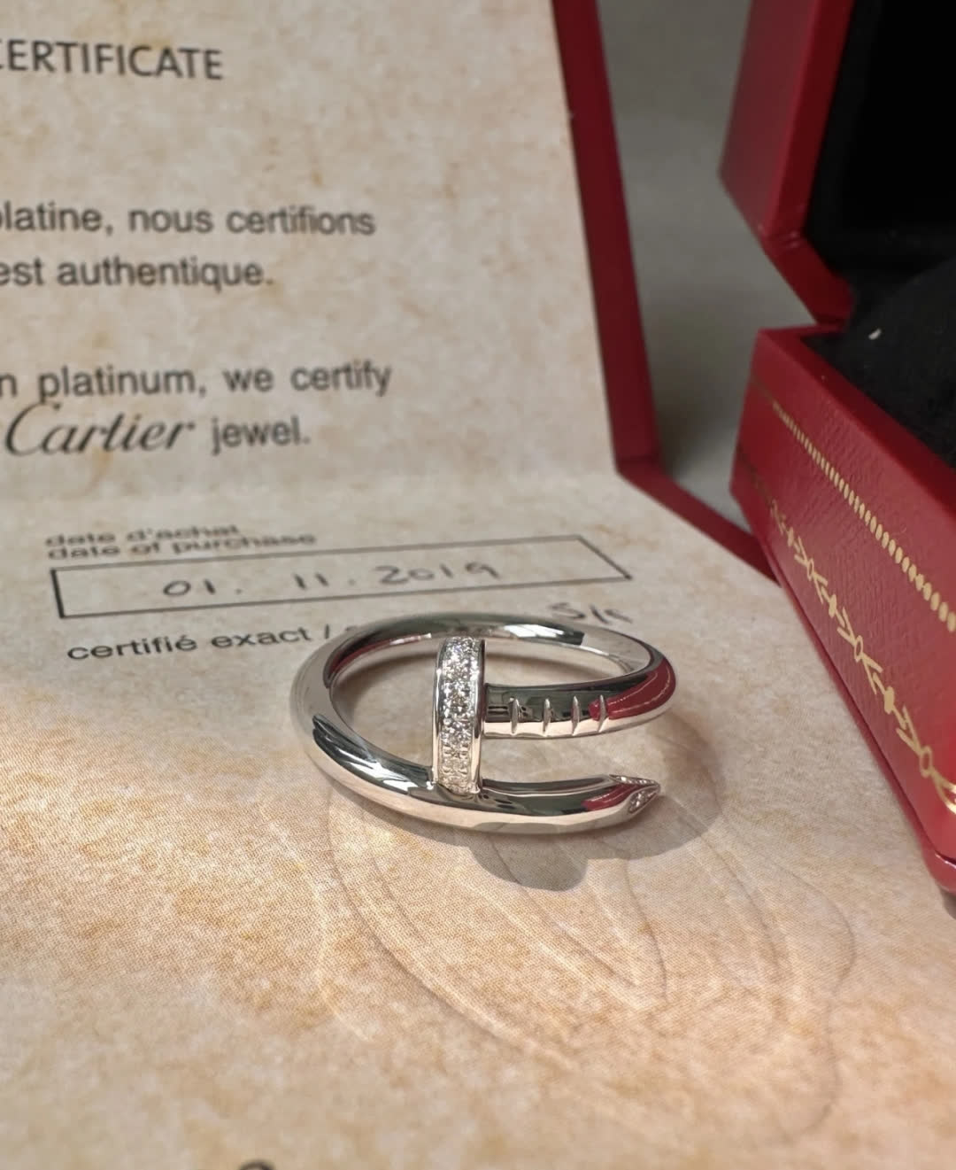 Cartier Juste Un Clou Ring