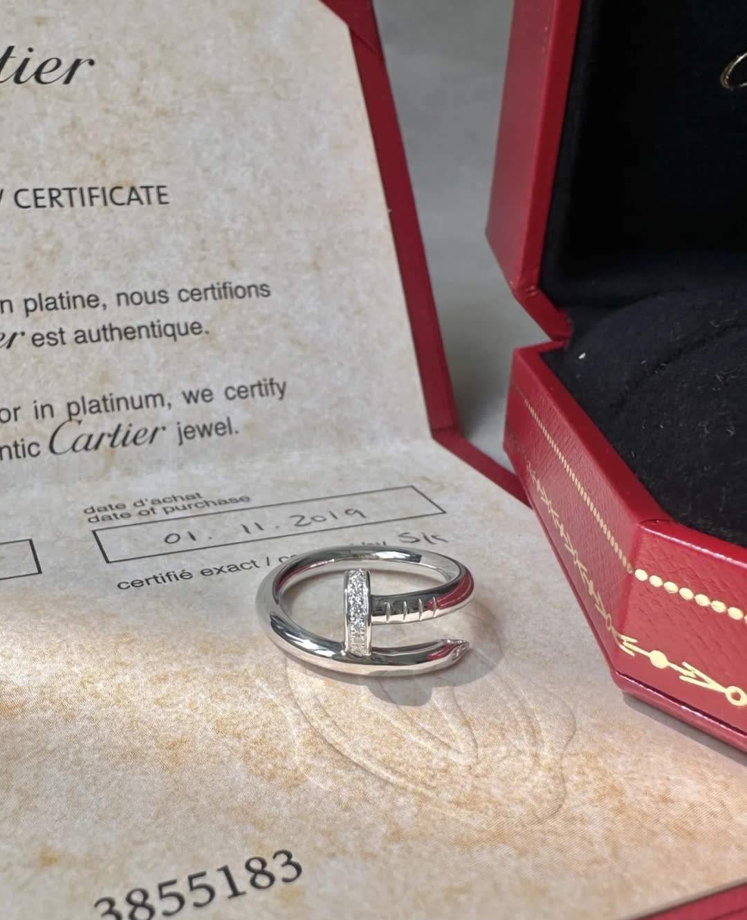 Cartier Juste Un Clou Ring