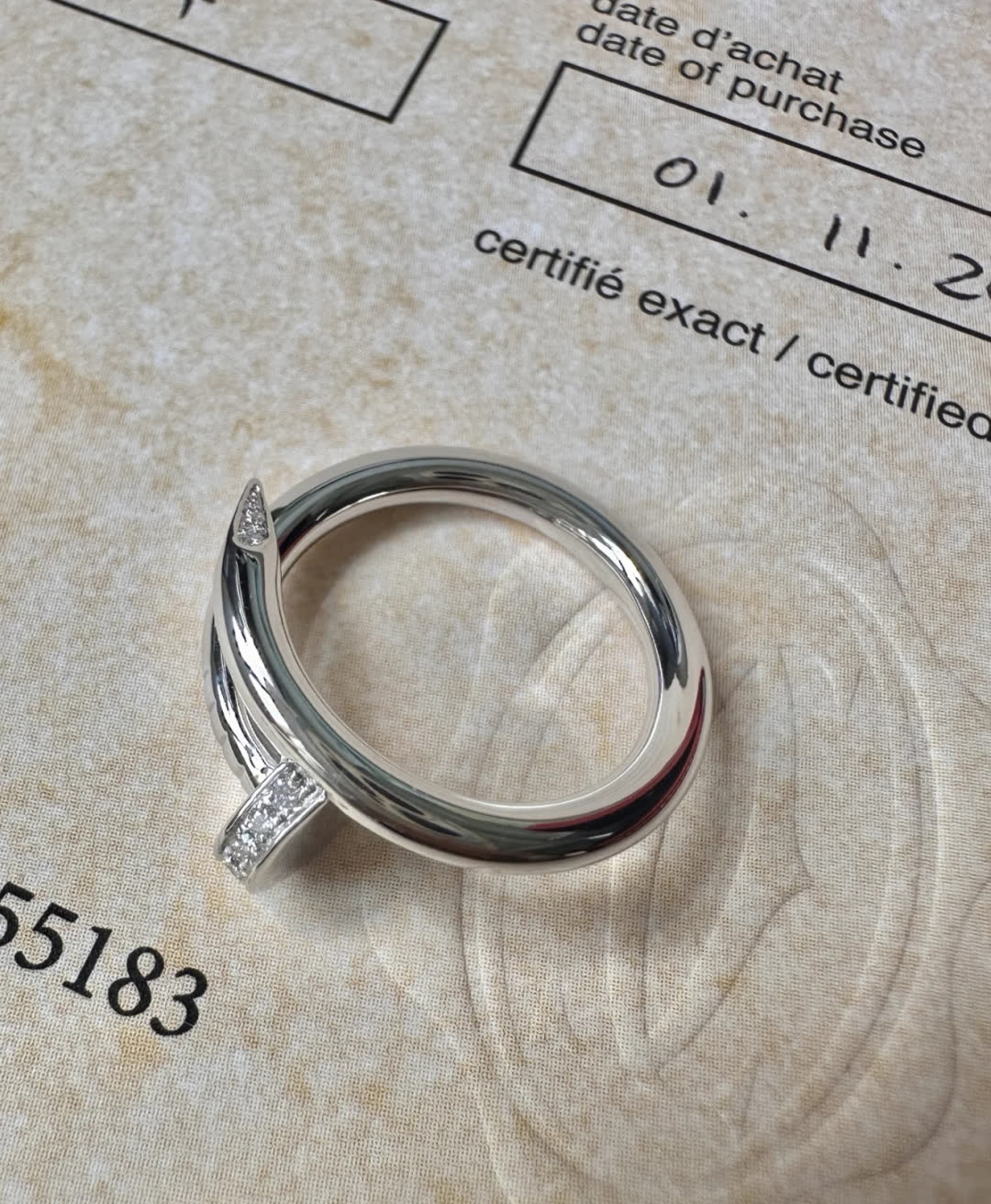 Cartier Juste Un Clou Ring