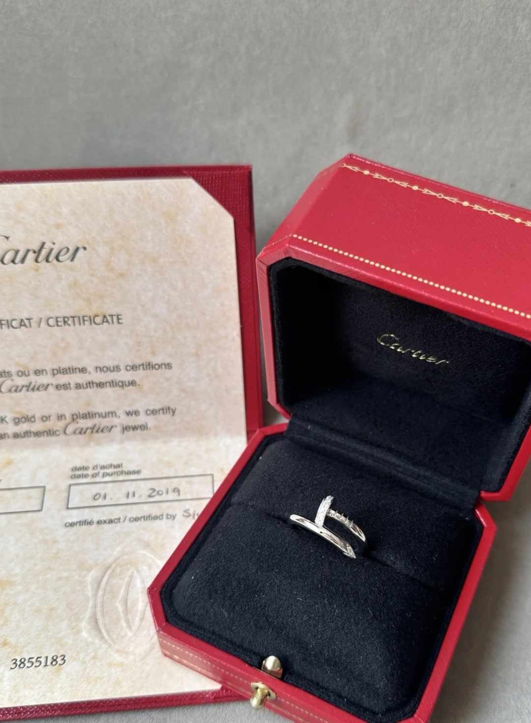Cartier Juste Un Clou Ring