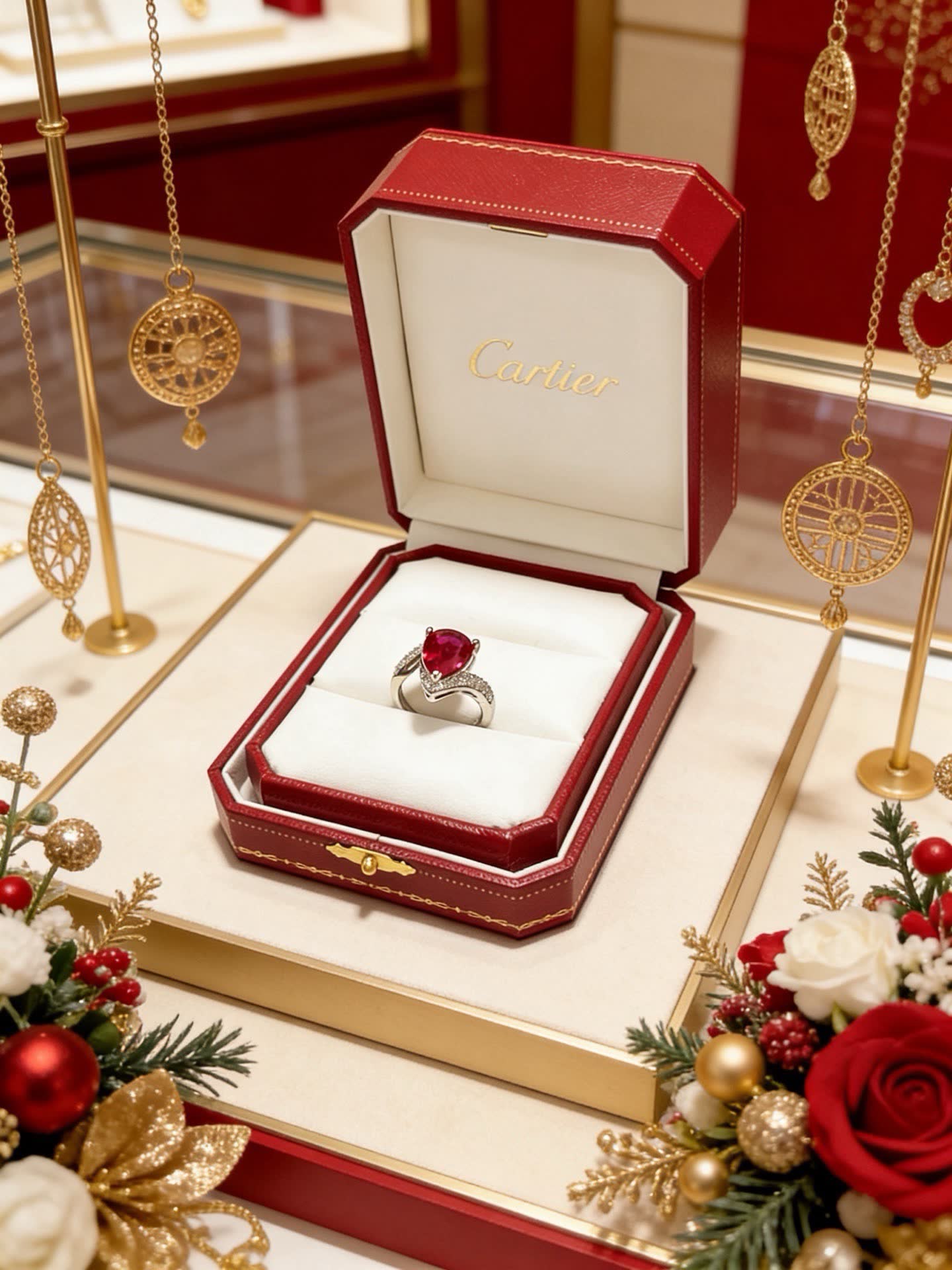 Cartier Ruby and Diamond Ring Cartier Ruby and Diamond Ring