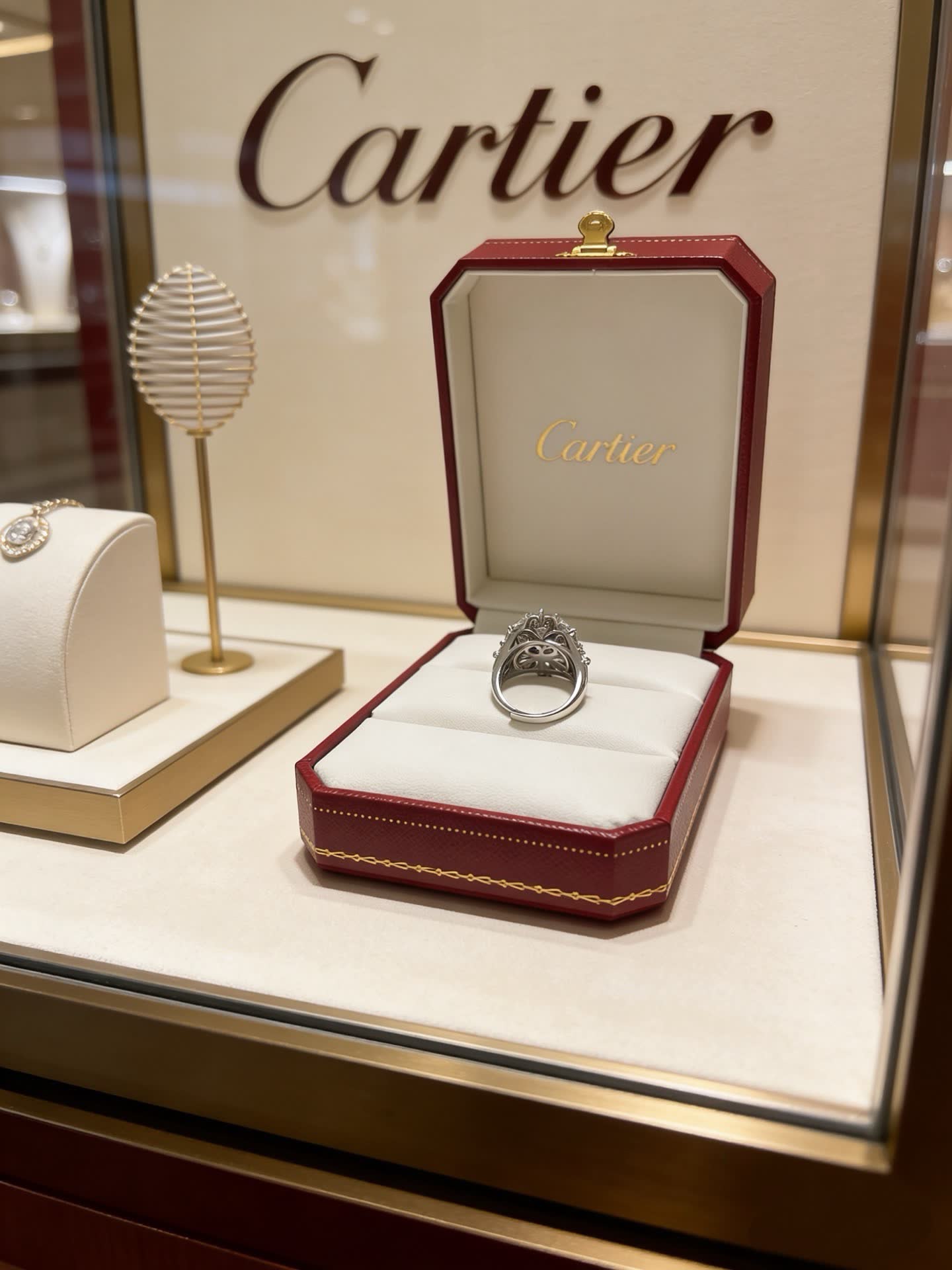 Cartier Purple Gemstone Ring