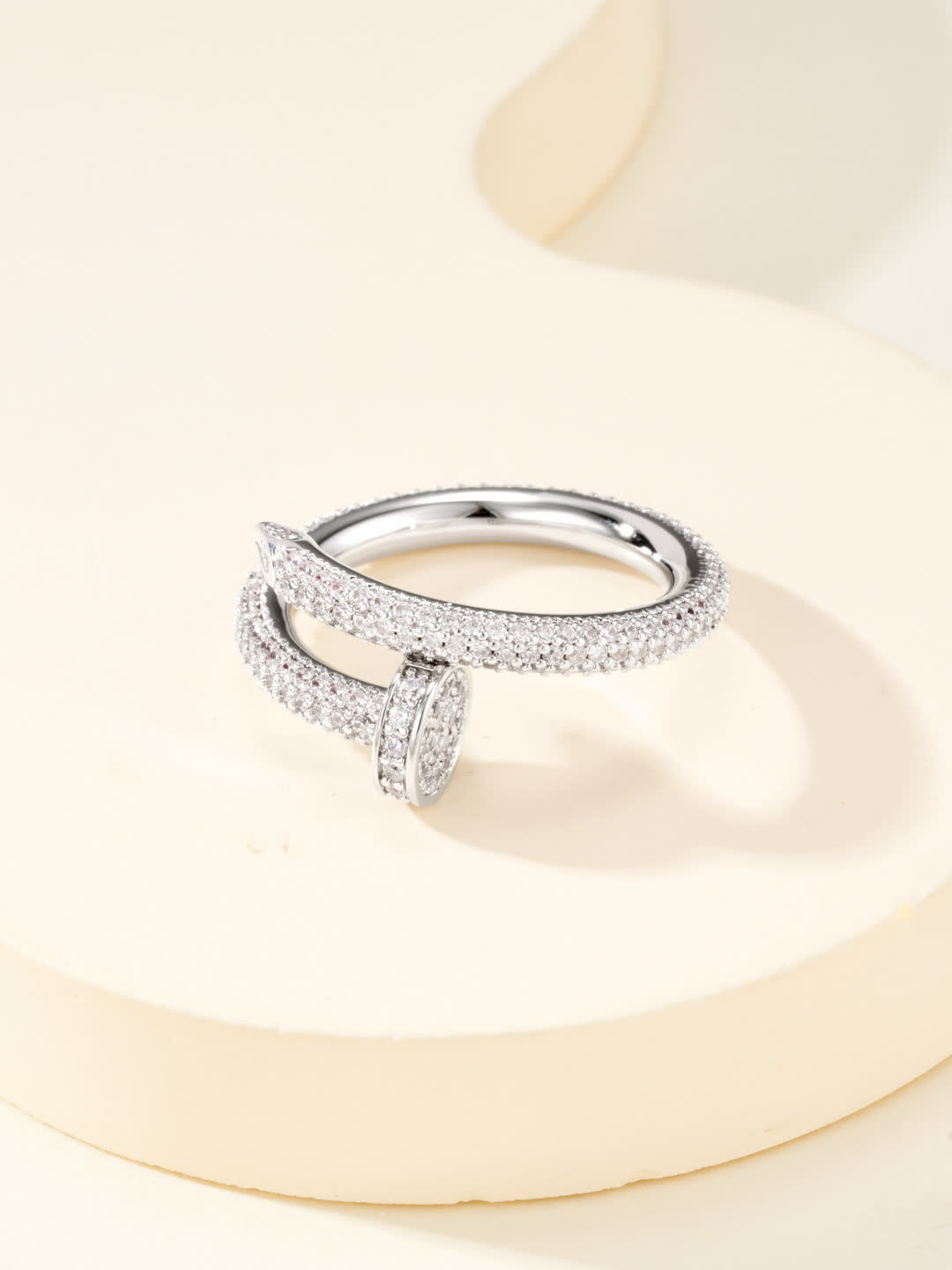 Elegant Diamond Ring Set