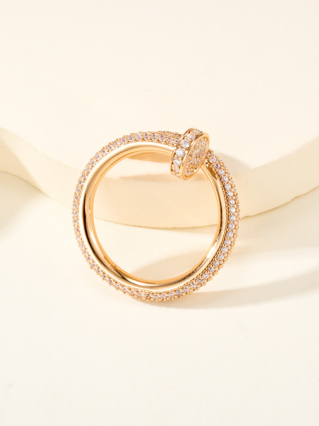 Elegant Diamond Ring Set
