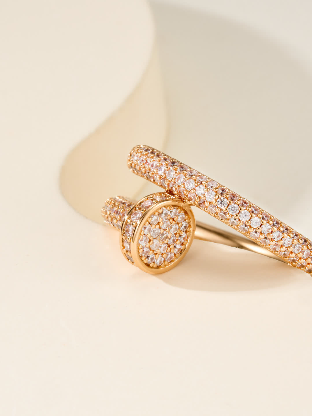 Elegant Diamond Ring Set