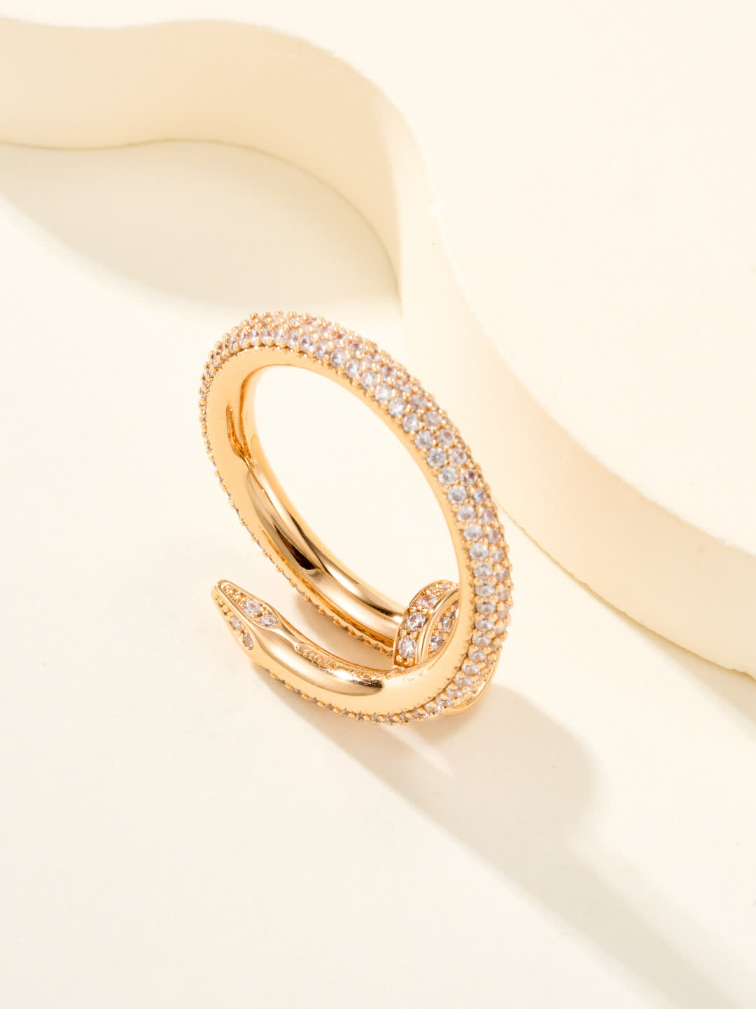 Elegant Diamond Ring Set