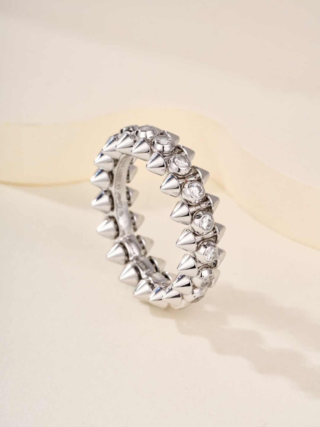 Cartier Studded Ring Set