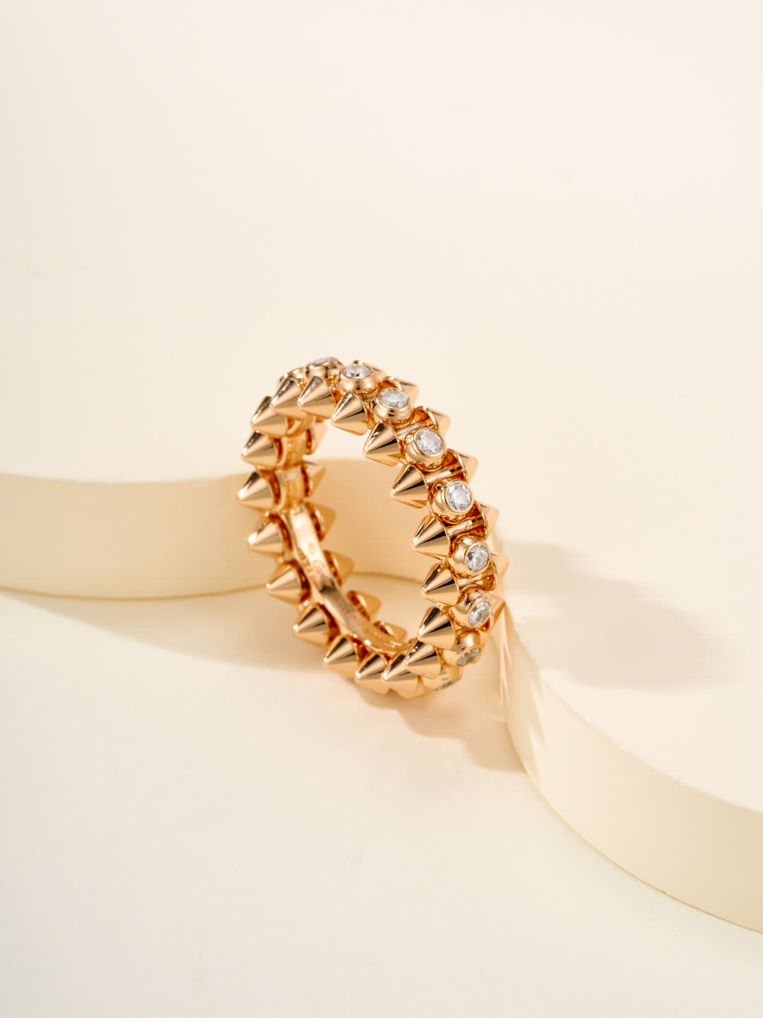 Cartier Studded Ring Set